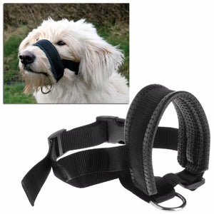 Pet Dog Padded Head Collar Gentle Halter Leash Leader Stop Pulling Training Tool