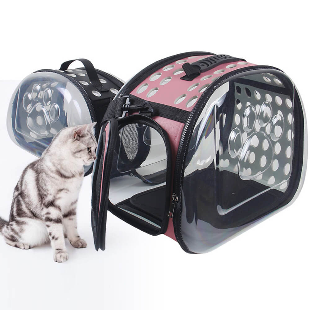 Pet Carrier Transparent Travel Bag