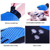 Efficient Deshedding Pet Hair Grooming Brush Glove - Perfect for Dogs & Cats with Long & Short Fur - NuoPets