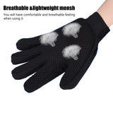 Efficient Deshedding Pet Hair Grooming Brush Glove - Perfect for Dogs & Cats with Long & Short Fur - NuoPets