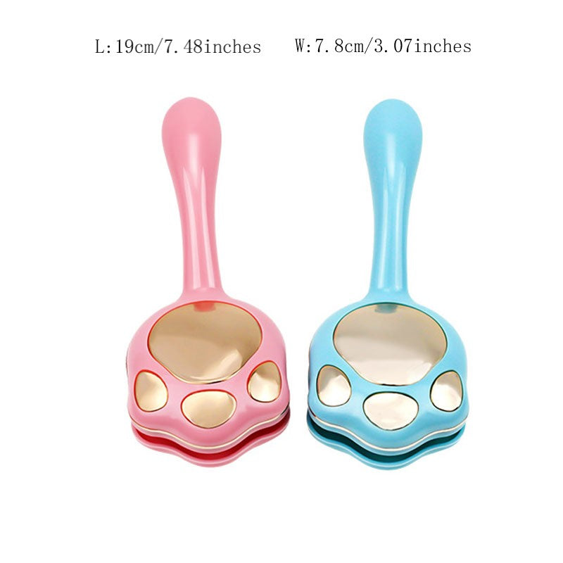 Cat Paw Grooming Comb, An Undercoat Pin Rake Brush for Pets' Hair Shedding - NuoPets