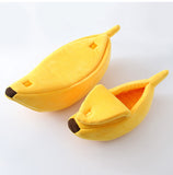 Cat Bed Banana Shaped Soft Cat House