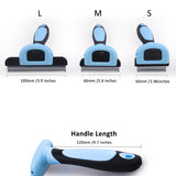 Professional Pet Grooming Brush & Deshedding Tool Reduces Shedding Up To 95% in Dogs & Cats - NuoPets