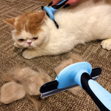 Professional Pet Grooming Brush & Deshedding Tool Reduces Shedding Up To 95% in Dogs & Cats - NuoPets