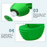 Nuopets Pet Toothbrush Chew Toy Doggy Brush Stick Soft Rubber dog Teeth Cleaning