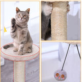 Pet cat scratching toy sisal climbing furniture cat interactive toys