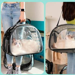 Pet Carrier Transparent Travel Bag