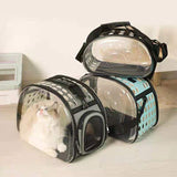 Pet Carrier Transparent Travel Bag