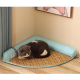 Summer Corner Cooling Dog Bed Removable Pet Mat