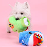 Nuopets Dog Toy Shark Pet Plush Training Toy