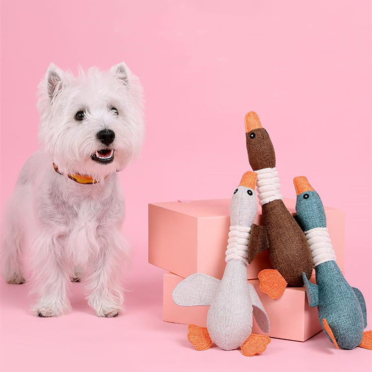 Nuopets Dog Squeaky Chew Toys Cat Toy Plush Pet Products
