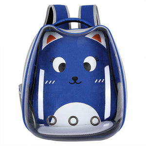 Nuopets pet carrier backpack transparent cat backpack