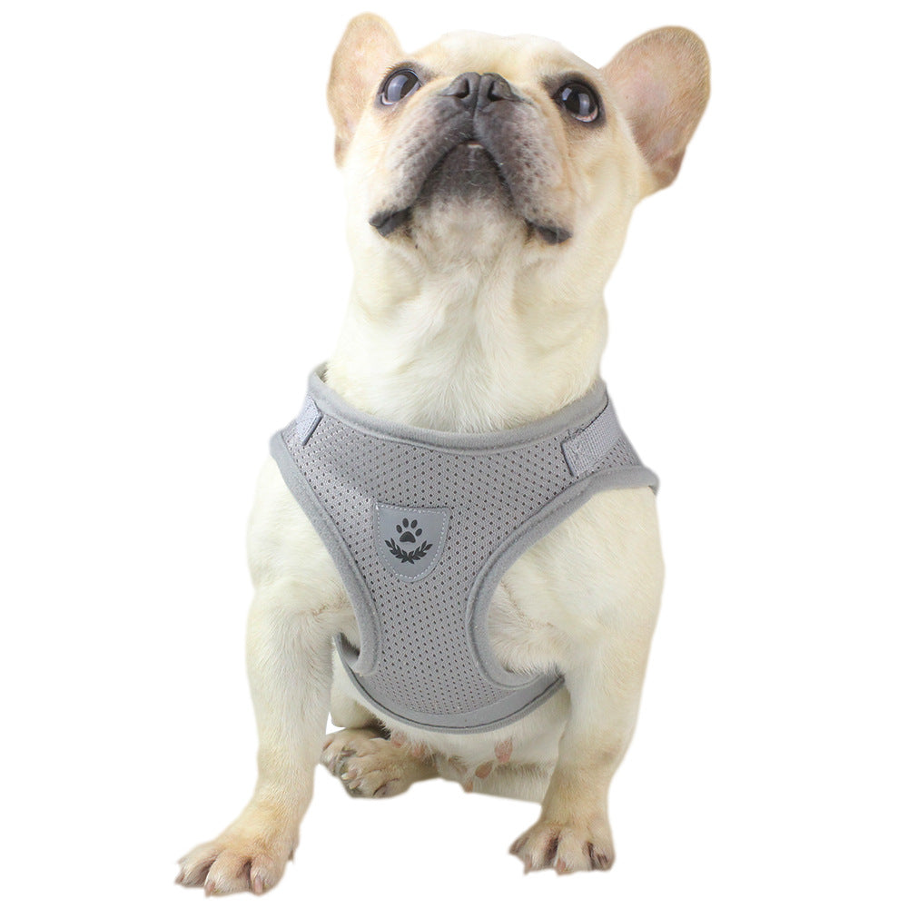 Pet Harness dog cat chest strap Reflective vest pet leash