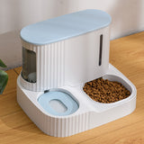 Pet Cat Bowl Feeder Bowls Kitten Automatic Food Drinking Fountain 3L