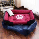 Pet Dog Beds Mat for Small Medium Large Dogs with Pillow