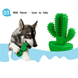 Nuopets Pet Toothbrush Chew Toy Doggy Brush Stick Soft Rubber dog Teeth Cleaning
