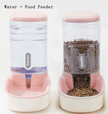Pets Automatic Self-Dispensing Gravity Pet Feeder and Waterer for Dogs & Cats