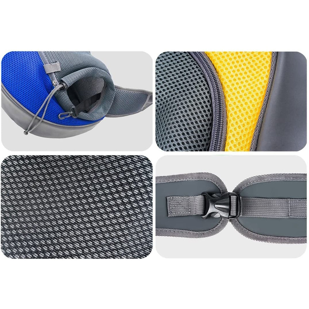 Nuopets hands-free pet carrier dog breathable pouch