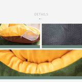 Pet Cat Dog Bed House for Cats Indoor Warm Frog Small Dog Sleep Mat