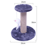 Cat tree cat tower with natural sisal scratching post for cats activity