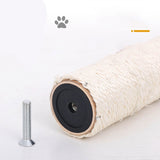 Cat tree cat tower with natural sisal scratching post for cats activity