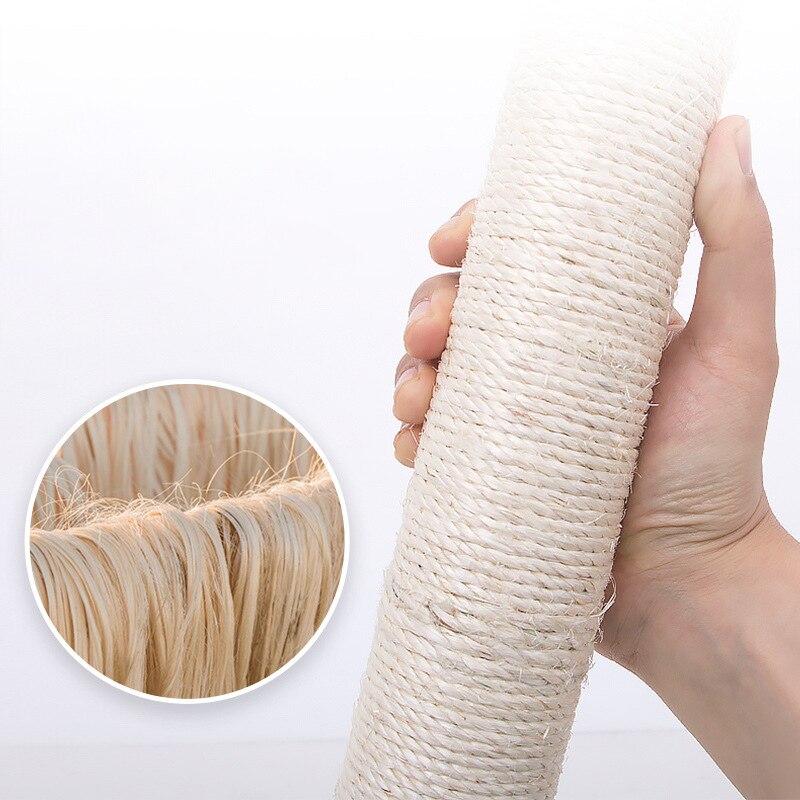 Cat tree cat tower with natural sisal scratching post for cats activity