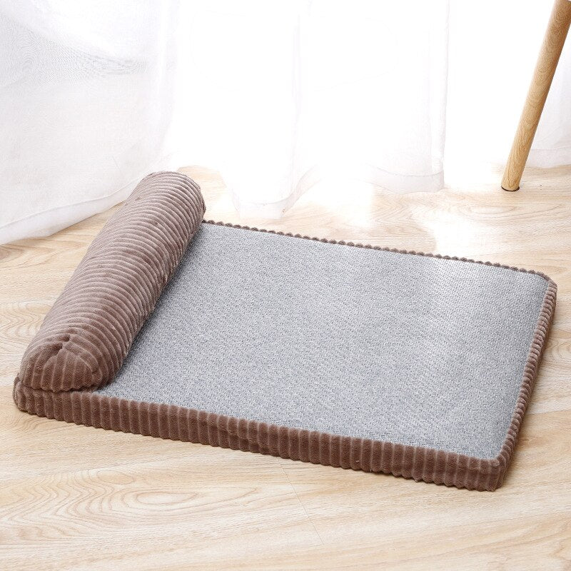 Summer Rattan Pet Mat Detachable Washable Cooling Dog Bed