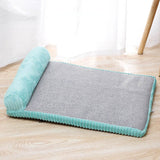 Summer Rattan Pet Mat Detachable Washable Cooling Dog Bed