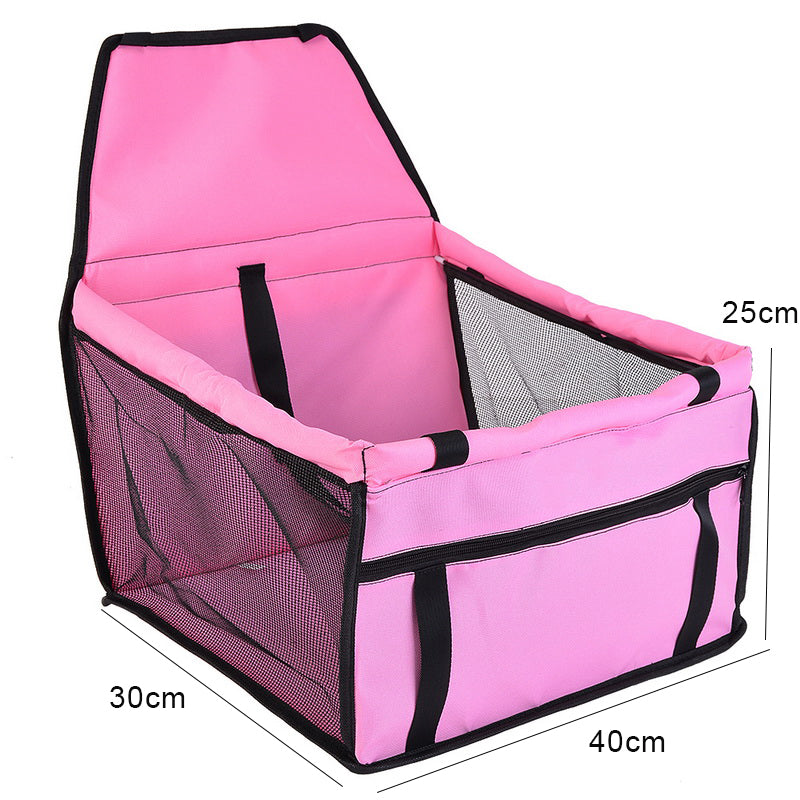 Travel Dog Car Carrier Seat Cover Folding Hammock Pet Carriers