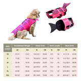 Nuopets Dog Life Jacket Floating Vest With Adjustable Strap