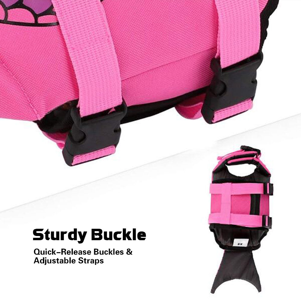 Nuopets Dog Life Jacket Floating Vest With Adjustable Strap