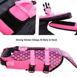 Nuopets Dog Life Jacket Floating Vest With Adjustable Strap