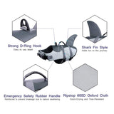 Nuopets Dog Life Jacket Floating Vest With Adjustable Strap