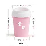 Pet Paw Cleaner Washer Cup With Soft Bristles
