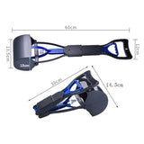 Waste & Pet Pooper Scooper For Dogs & Cats Both Foldable, Durable Spring For Easy Grass and Gravel Pick Up