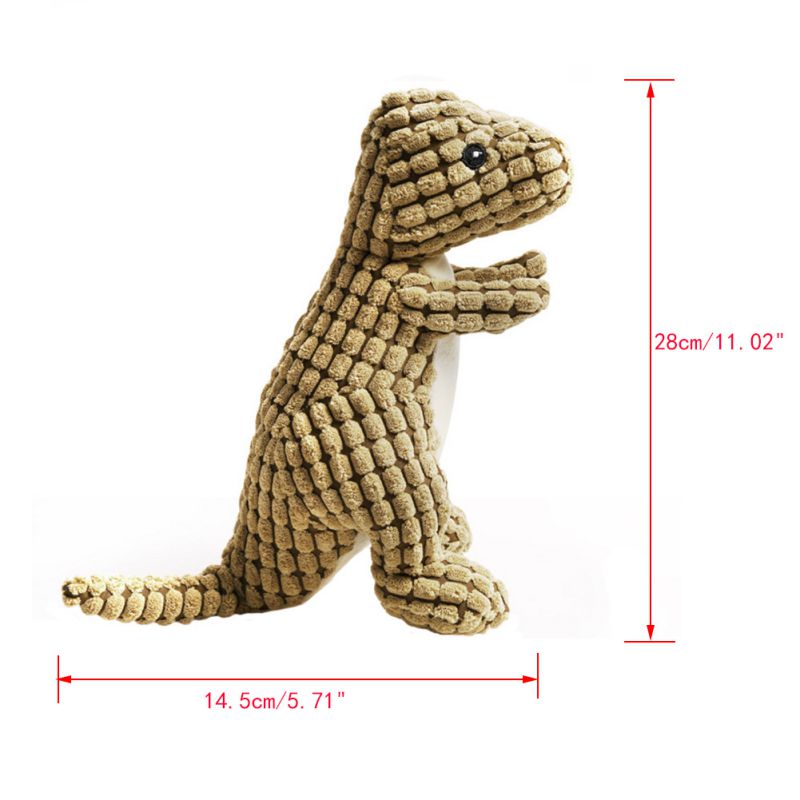 Bite-resistant Pet Dog Chew Dinosaur Squeaky Toys