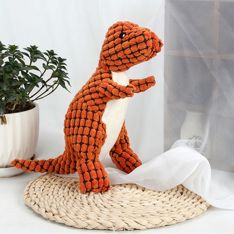 Bite-resistant Pet Dog Chew Dinosaur Squeaky Toys