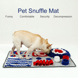 Nuopets Pet toys Dog Feeding Sniffing Mat Training Nosework Blanket