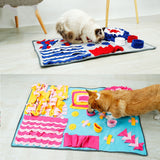 Nuopets Pet toys Dog Feeding Sniffing Mat Training Nosework Blanket