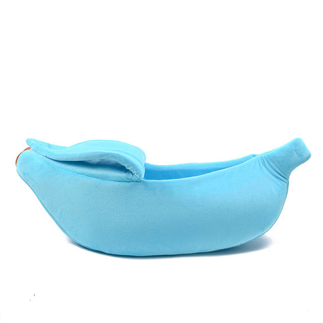 Cat Bed Banana Shaped Soft Cat House