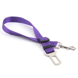 Pet Dog Cat Car Seat Belt Adjustable Harness Seatbelt Lead Leash for Small Medium Dogs Travel Clip Pet Supplies 5 Color