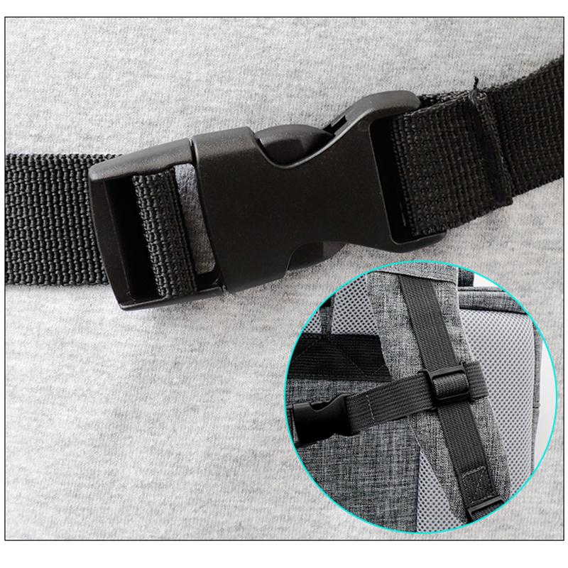 Large capacity foldable pet backpack breathable pet carrier bag