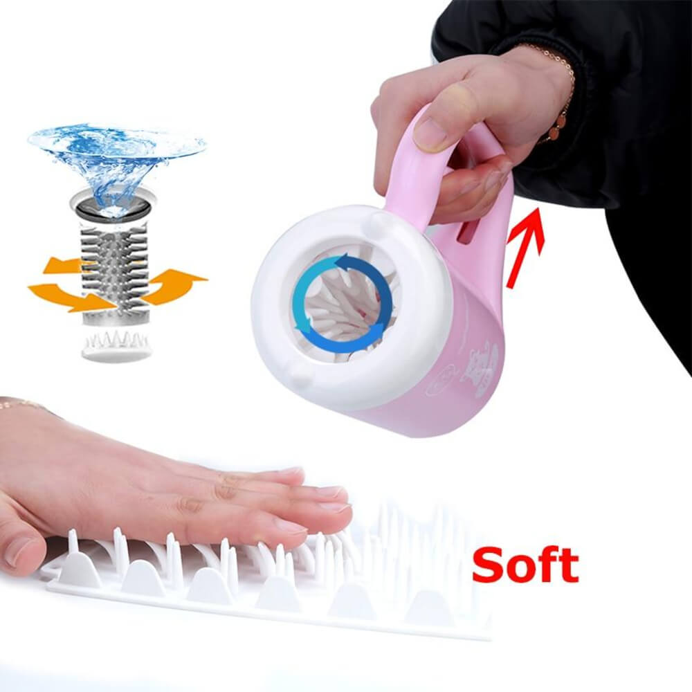 Pet Paw Washer Cleaner Brush Cup