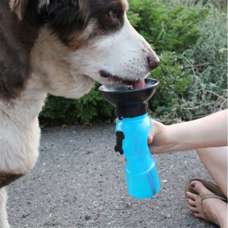Portable Pet Water Feeder Outdoor Pet Kettle Supplies Dog Cat Accessories Anti-spill Out Design Water Cans Animal Daily Supplies - NuoPets
