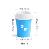 Pet Paw Cleaner Washer Cup With Soft Bristles