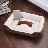 Pet Dog Beds Mat for Small Medium Large Dogs with Pillow