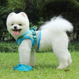 Shiba Inu pattern Dog leash reflective pet collar 1.5m