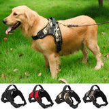 Dog Harness No-Pull Adjustable Outdoor Reflective Pet Vest Easy Control for Small Medium Large Dogs - NuoPets