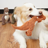 Bite-resistant Pet Dog Chew Dinosaur Squeaky Toys