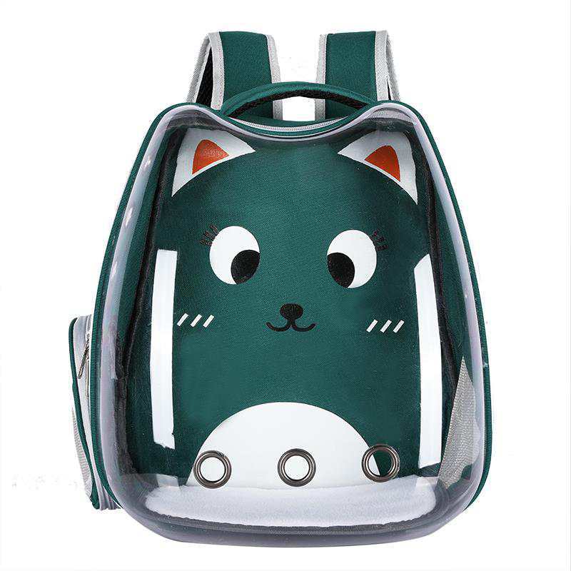 Nuopets pet carrier backpack transparent cat backpack